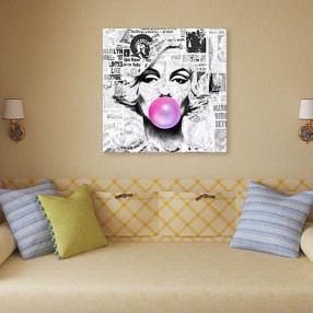 Модульная картина Мерлин Монро поп-арт холст 30х30