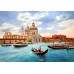 Принт на холсте Венеция рисунок 35x35