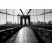 Модульная картина Бруклинский мост из 3 холстов 80x70