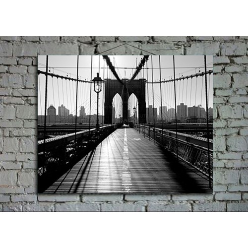 Принт на холсте Бруклинский мост 90x60