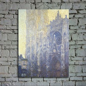 Принт на холсте Клод Монэ «Руанский собор» 35x55