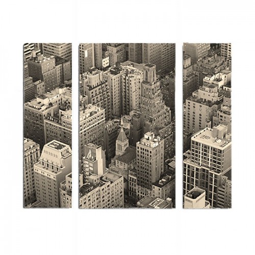 Модульная картина Нью Йорк из 3 холстов 70x60